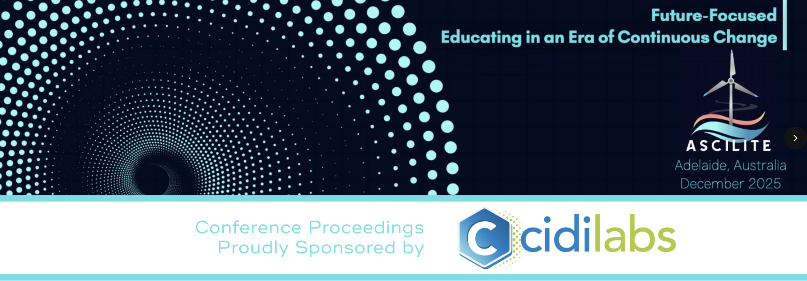 Conference logo and sponsor name